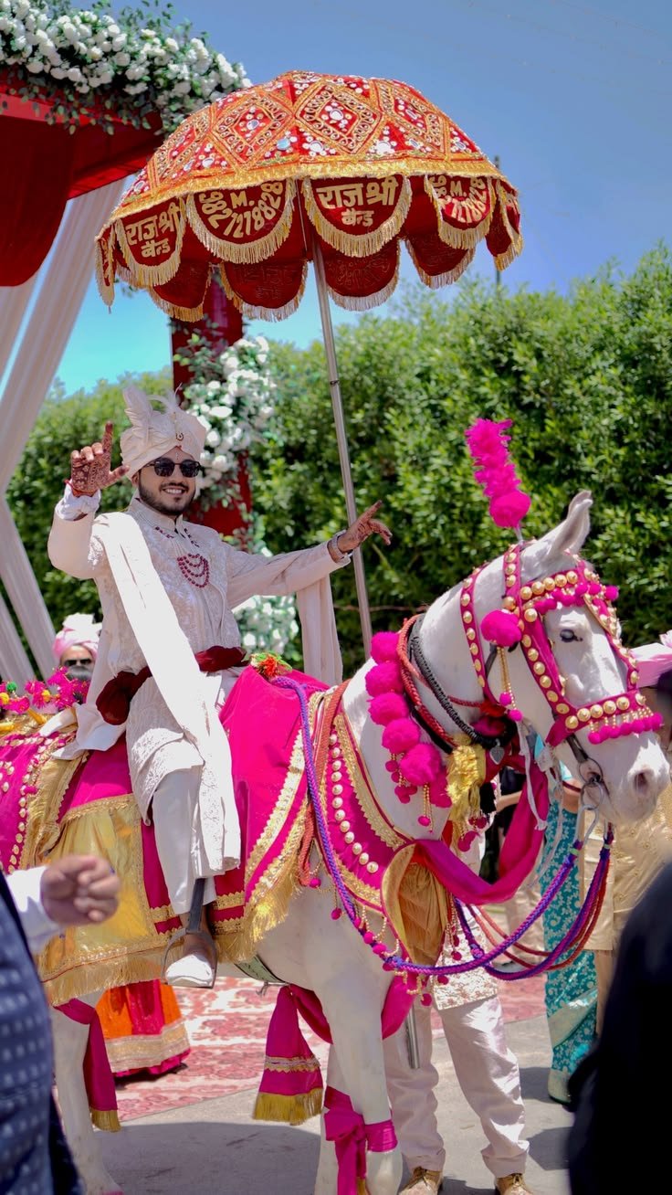 Majestic Decorated Ghodi